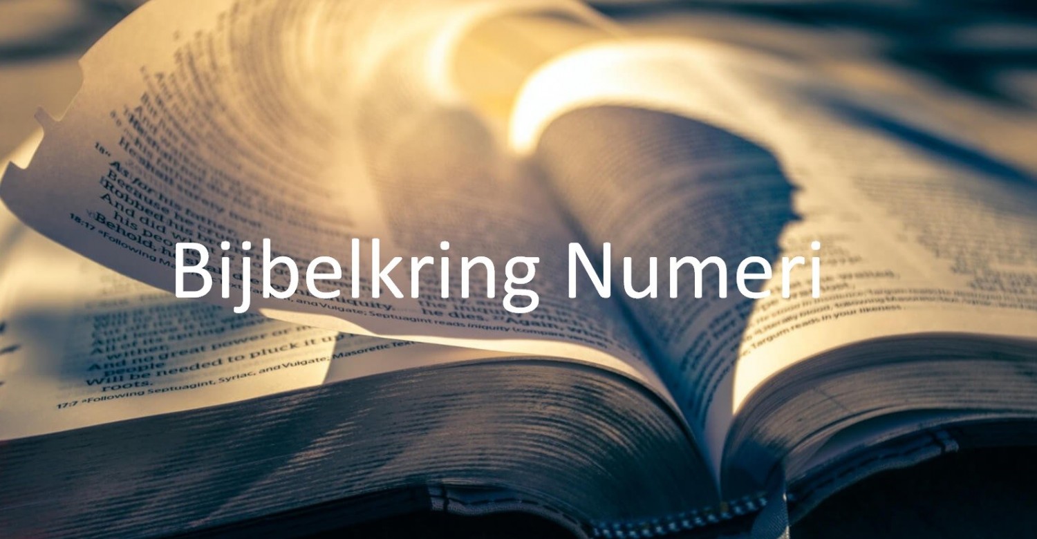 Numeri bijbelkring voorjaar 2024