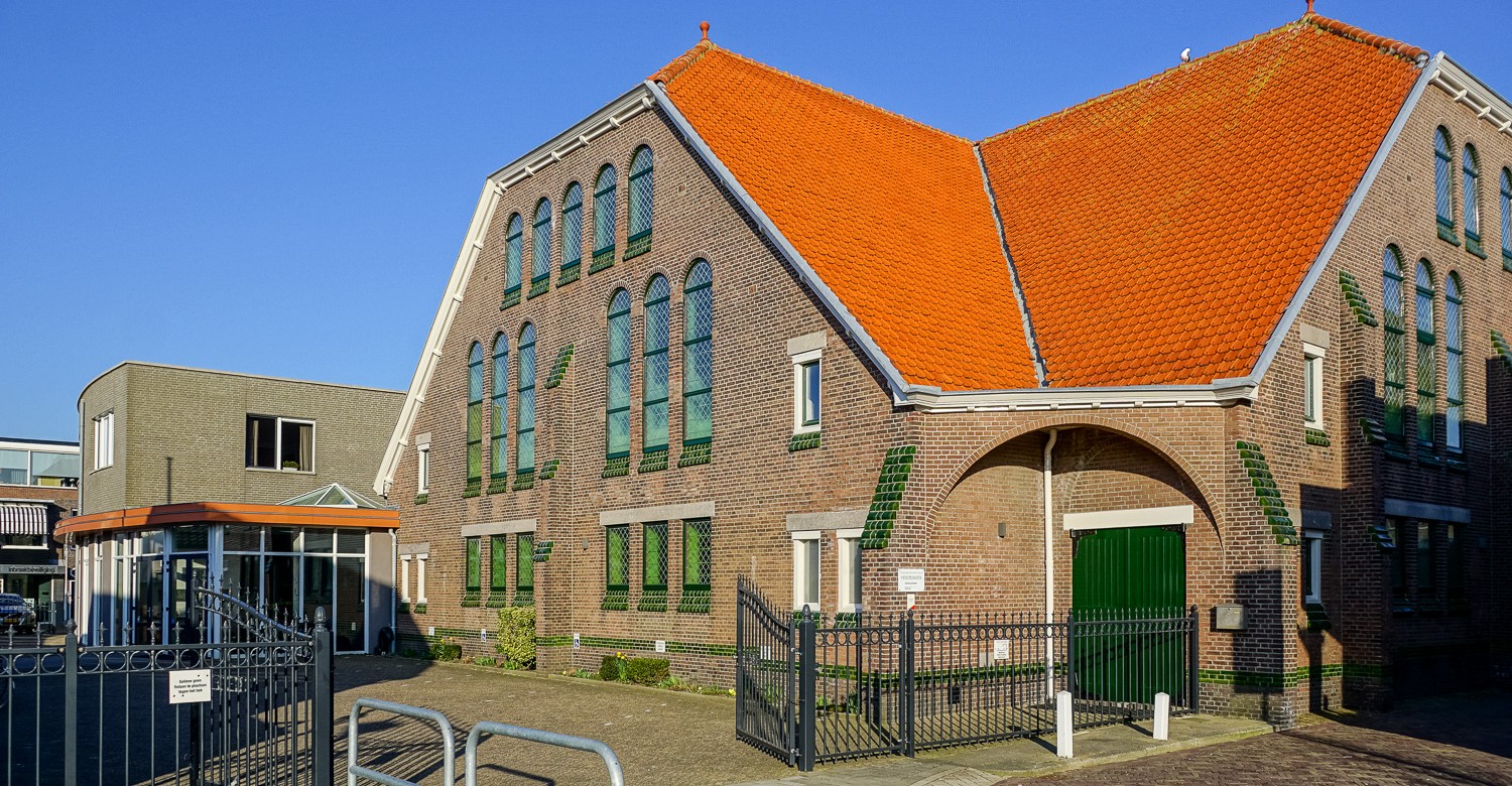 Welkom in het zalencentrum van de Vredeskerk