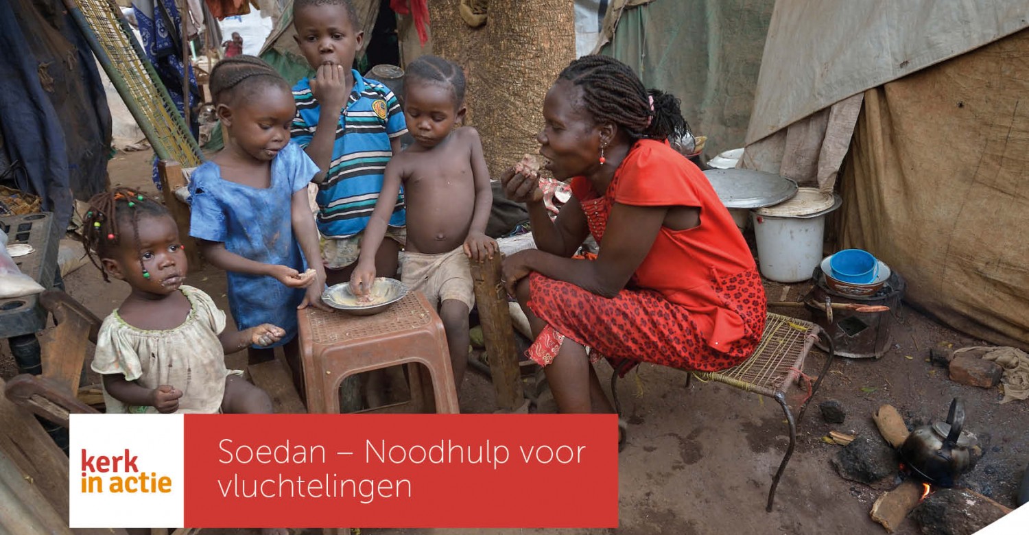 Collecte 08-02-2026 - Kerk in Actie: Noodhulp voor vluchtelingen uit Soedan