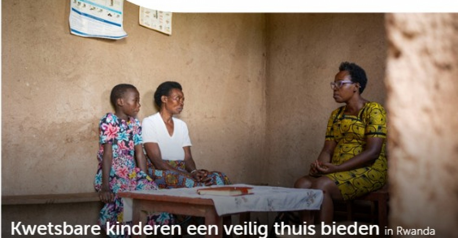Collecte 30-11-2025 - Kerk in actie: Kwetsbare kinderen in Rwanda